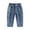 Blue, variant on REDARER Toddler Blue Washed Denim Pants, Elastic Waist Casual Jeans for Boys & Girls,18-24 Months