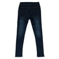 thumbnail image 2 of Just Love Girls Woven Denim Jegging (Dark Denim Patch Jegging, 5), 2 of 2