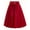 Red, variant on Long Skirts Oversized High Waist Boho Fall Skirt Flowy Pleated Hawaiian Solid Color Loose Stretchy Skirts for Women Trendy Casual Winter for City Sightseeing XXL