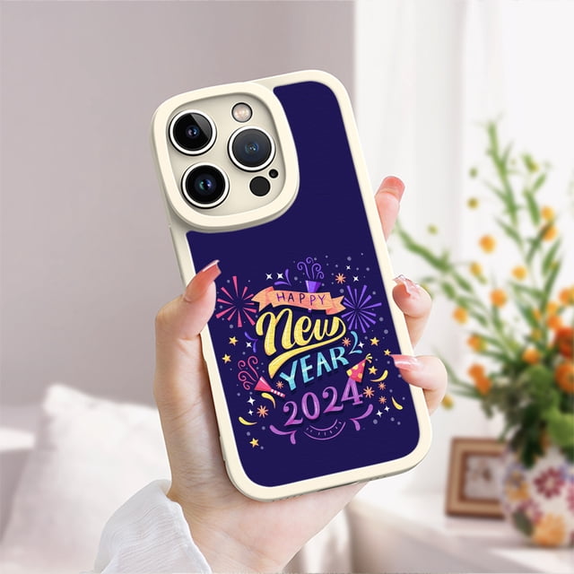 Proteja su iPhone con estilo con esta funda de teléfono de goma TPU con patrón de dibujos animados creativos