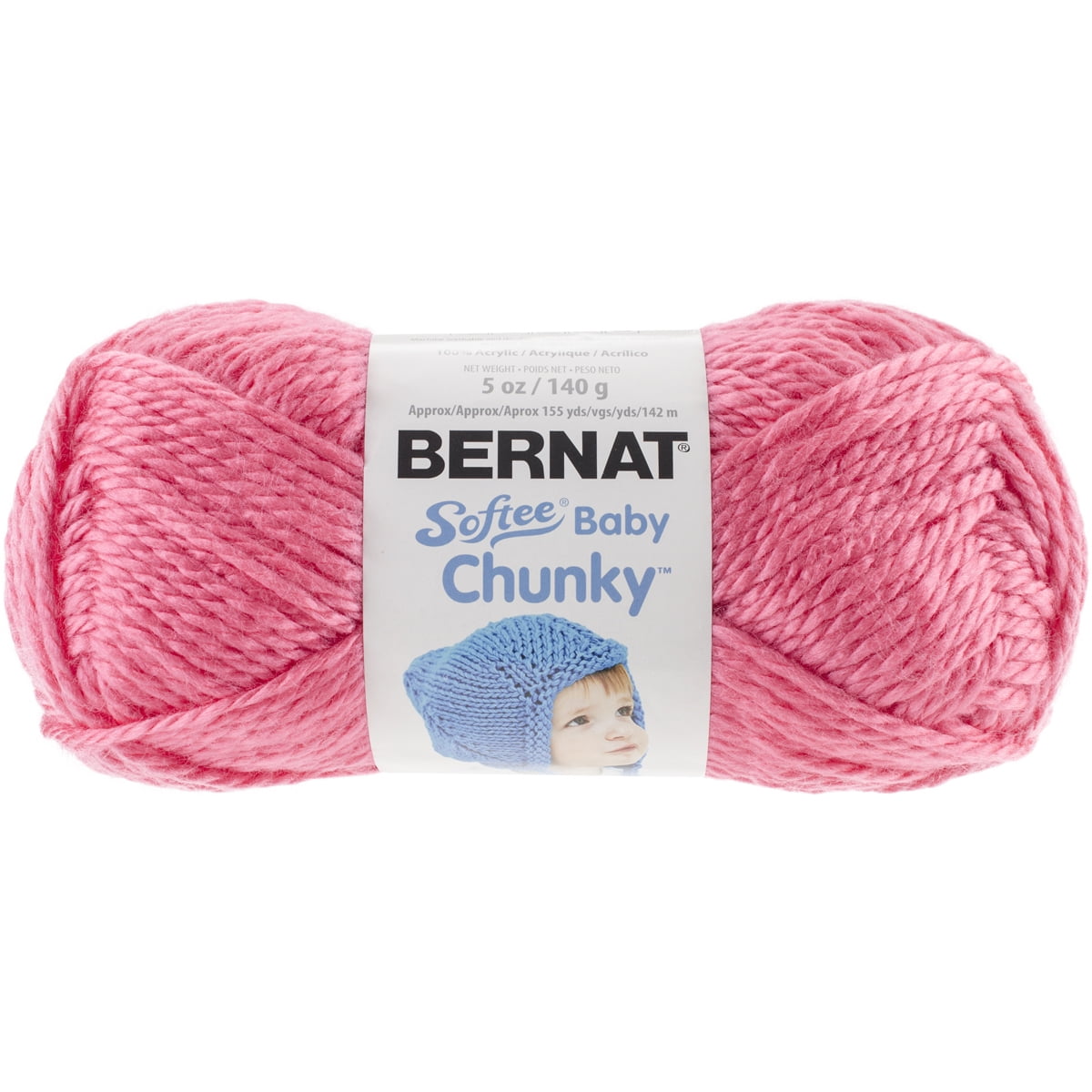 Bernat Softee Baby Chunky YarnPattycake Pink
