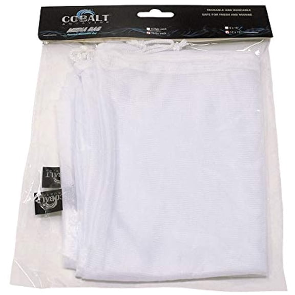 Cobalt Aquatics 200mm String Media Bag, 12 x 15-3 Pack