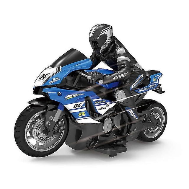 Rc Motorcycle 1: 10 2.4g 4ch Electric Drift Motorcycle For Children Remote Control Car Electric Model Toys For Boys Kids Gift