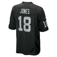 thumbnail image 3 of Men's Nike Jack Jones  Black Las Vegas Raiders Team Game Jersey, 3 of 6