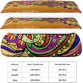 thumbnail image 5 of Moroccan Style Bedding Set 3 Piece Regional Characteristics Printed Microfibre Zip Duvet Cover, 5 of 5