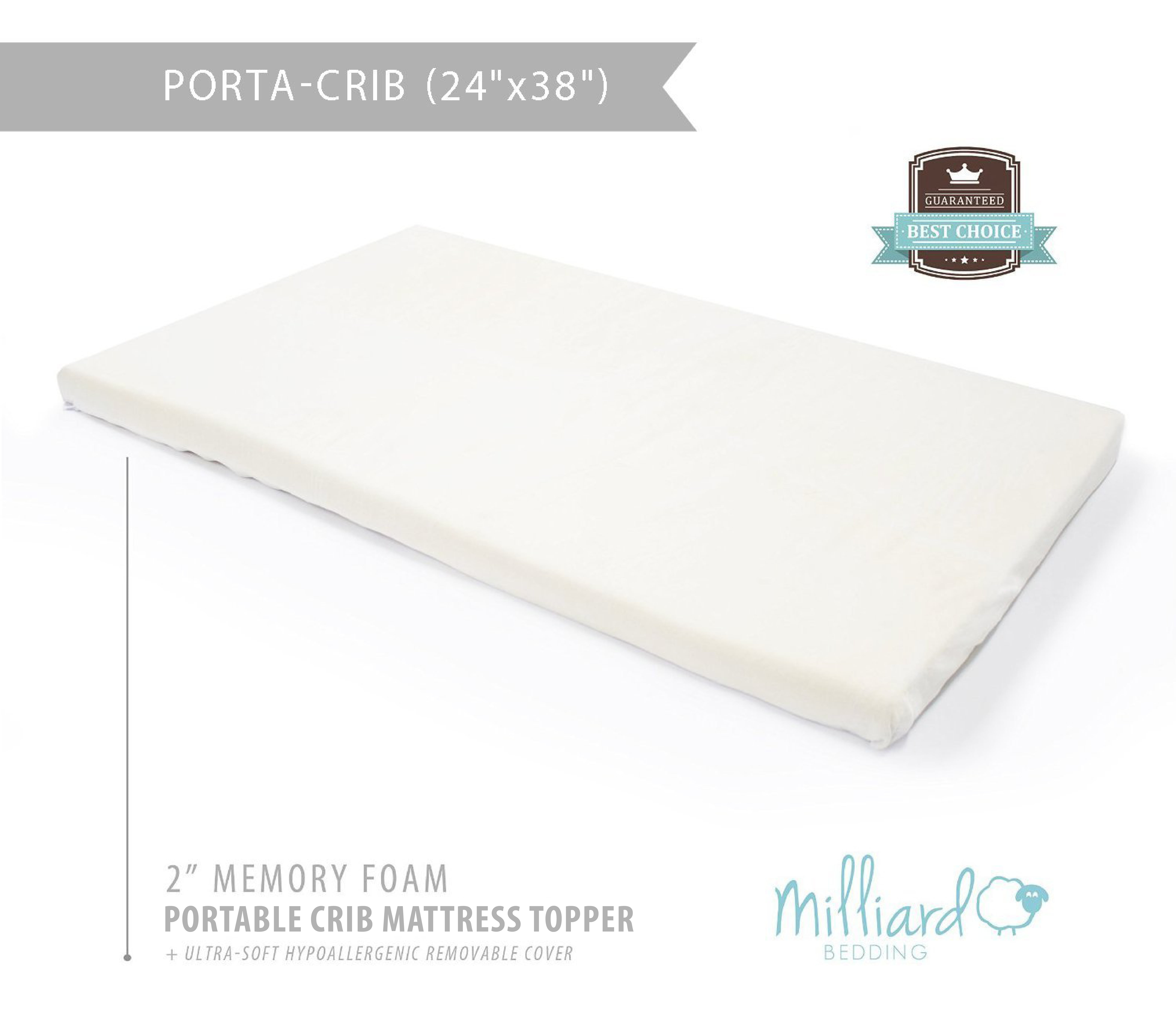 crib memory foam mattress
