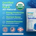 thumbnail image 2 of biophix Blulina Organic Blue Spirulina Powder 2 oz 7g - Detoxification Antioxidants Immune Support Superfoode}, 2 of 8