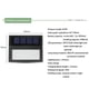 thumbnail image 2 of Impermeable Al Aire Libre Lámpara De Jardín Led Sensor De Energía Solar Luz Sensor De Pared Corredor De Luz Lámpara De Emergencia Lámparas Solares 1 Pc seitruly HA024529-00, 2 of 6