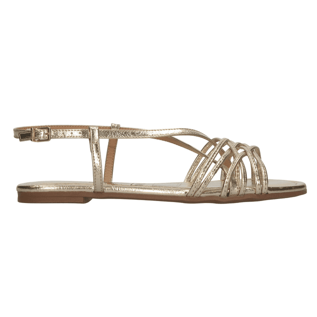 Sandalia Vizzano Mujer Dorado Casual Hebilla dorado 23