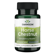 Swanson Timed-Release Horse Chestnut 22% Aescin 200 mg 120 Tablets