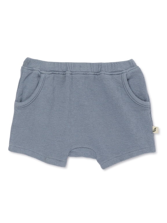 Baby Solid Sweat Shorts, Sizes 0-24M