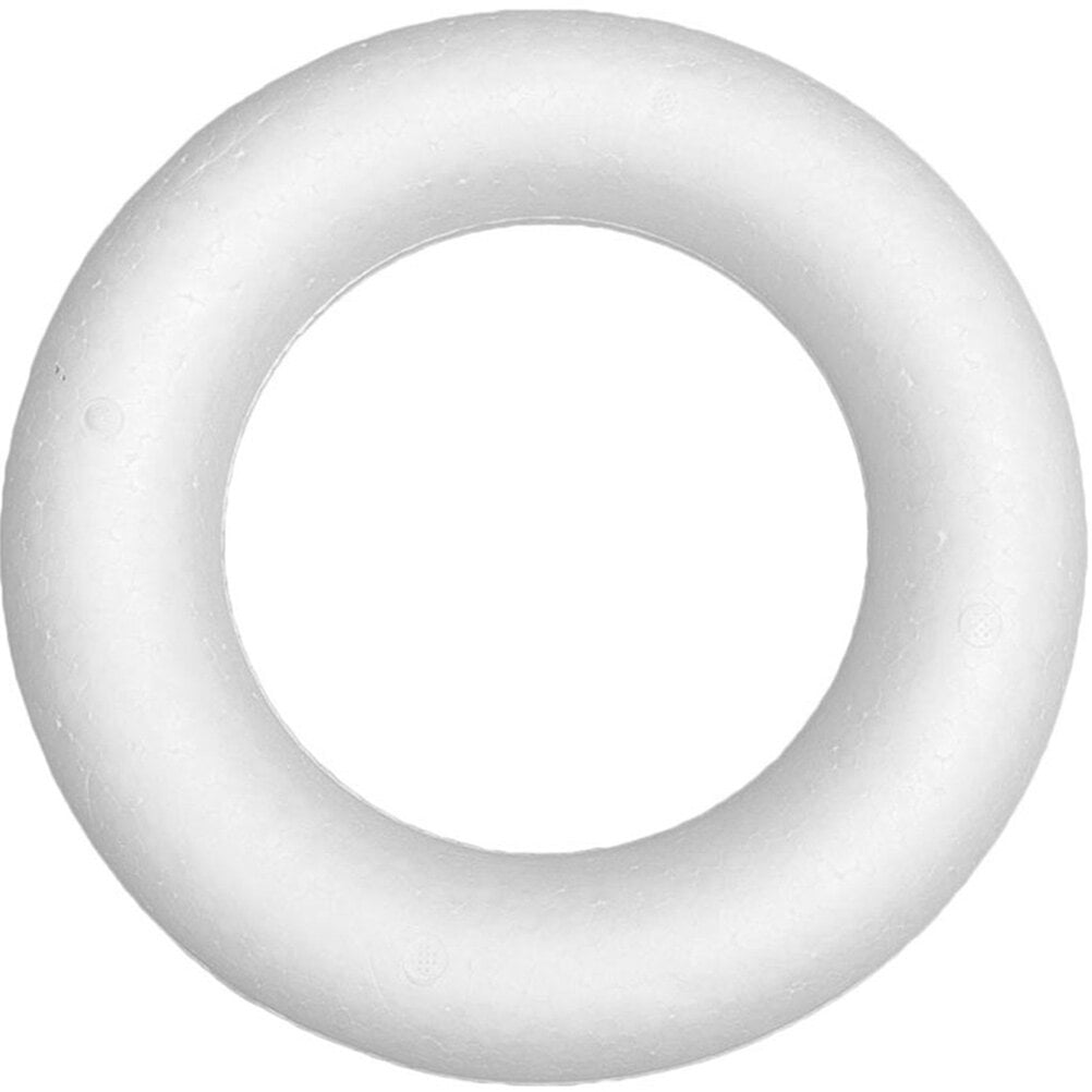 Unfinished Foam Craft DIY Foam Craft Foam Circle Ring DIY Foam Wreath Craft Painting Craft ...