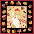thumbnail image 3 of DiPaolo, Dan 12x12 Black Modern Framed Museum Art Print Titled - Cupcake Party, 3 of 5