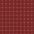 thumbnail image 1 of Ahgly Company Indoor Square Patterned Cranberry Red Area Rugs, 7' Square, 1 of 6