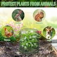 thumbnail image 2 of Plant Protector - 39.4Ft x16In Plant Protection from Animals,Heavy-Metal Duty Mesh Netting Garden Fence,Chicken Wire Cloche with Ground Stakes for Strawberry Blueberry Vegetable Fruit Tree Greenhouse, 2 of 11