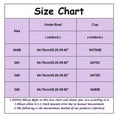 thumbnail image 2 of Tosmy Bras For Women Front Side Buckle Lace Edge No Underwire Movement Seamless Gathering Adjustment Yoga Sleep Large Bra Breathable, 2 of 2