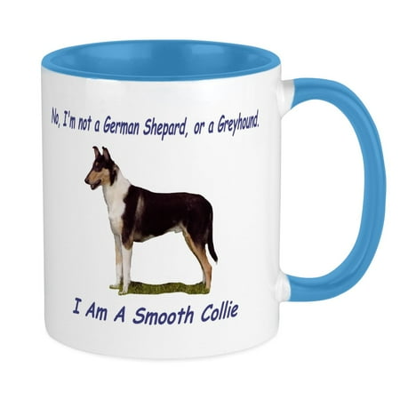 

CafePress - Smooth Collie Mugs - Ceramic Coffee Tea Novelty Mug Cup 11 oz