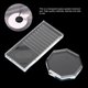 thumbnail image 1 of Nestingho 2Ud Reusable Glass Eyelash Extension Gasket White Protective Eyelash Extension Supplies, 1 of 8