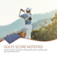 thumbnail image 3 of Score Keeping Book Golfing Scorecards Notebook Golfs Scorebook Golfs Score Recording Scorebook, 3 of 8