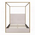 thumbnail image 2 of Restonic Gold Canopy Frame Bed - Durable & Luxurious, Easy Assembly, 2 of 10