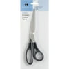 Sparco Stainless Steel Scissors Bent 8"L Black Plastic Handles 02041