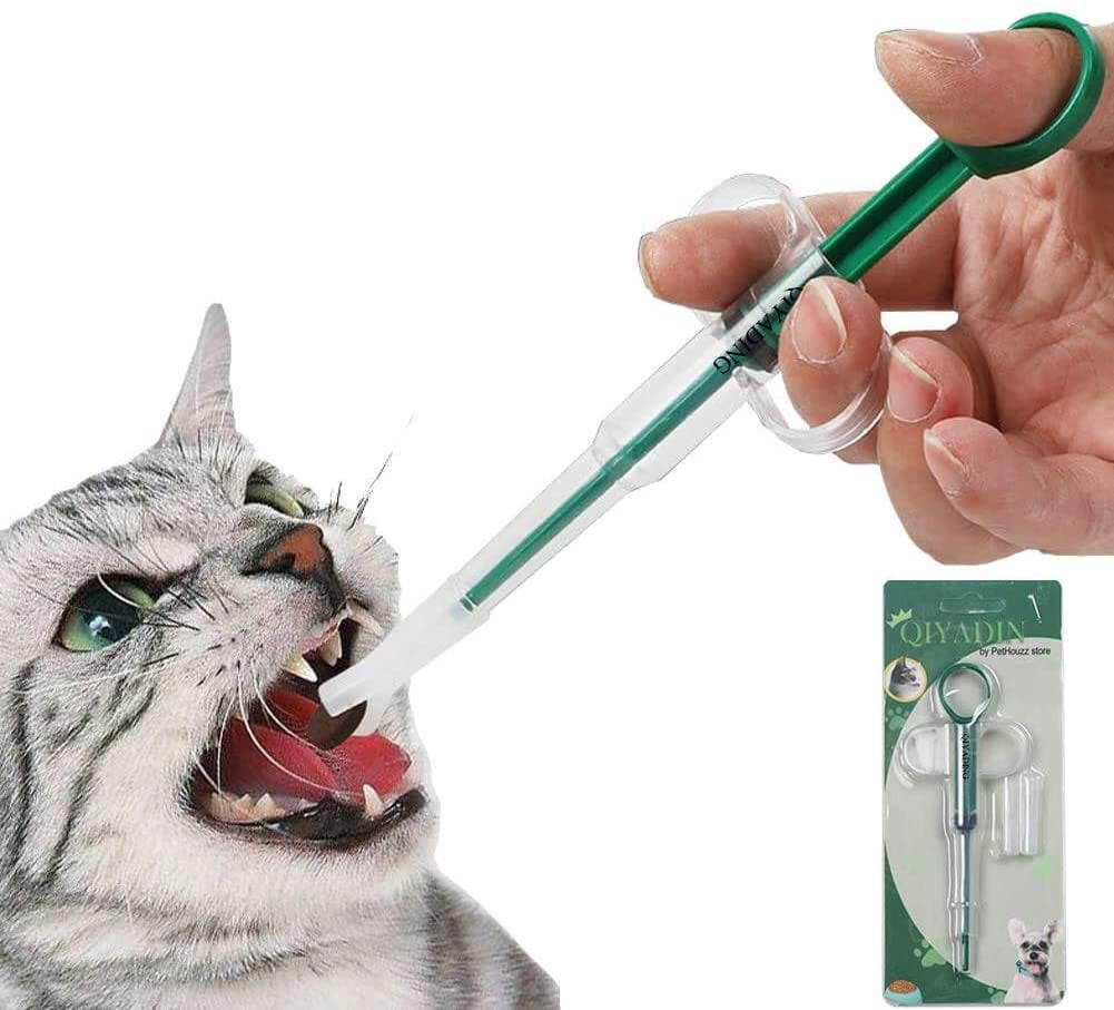 Dispensador De Medicamentos Para Mascotas | Punta De Goma Suave | Ideal Para Perros Y Gatos