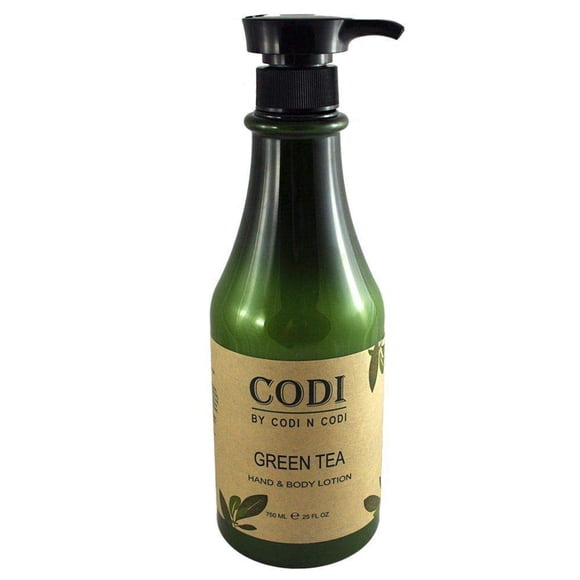 Loción CODi con té verde para manos y cuerpo 750 ml (paquete de 2)