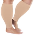 thumbnail image 1 of Wide Calf Compression Sleeves for Women Men Plus Size Compression Legs Sleeves 20-30mmHg Graduated Soft and Comfortable, 1 of 5