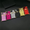 thumbnail image 2 of Funda de lentejuelas ostentosas de lujo, carcasa cuadrada con purpurina dorada para Samsung Galaxy A14, A54, A72, A52, A82, A22, A21S, A23, A53, A33, A34, A13, A51, A71 Fivean unisex, 2 of 2