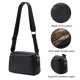 thumbnail image 5 of Bolsos cruzados para mujer, bolsos de hombro de piel sintética, bolsos de mensajero con múltiples bolsillos para mujer, bolso cruzado con múltiples bolsillos, bolso de viaje para mujer, 22, 5 of 6