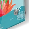 thumbnail image 2 of Epic Art 'Lovely Llamas Christmas III' by Mary Urban, Acrylic Glass Wall Art, 24"x24", 2 of 5