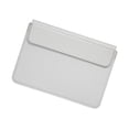 thumbnail image 4 of kusrkot 15.4" Laptop Sleeve with Stand Dustproof Accessory for Travel Wrist Rest Pad Light Gray, 4 of 9