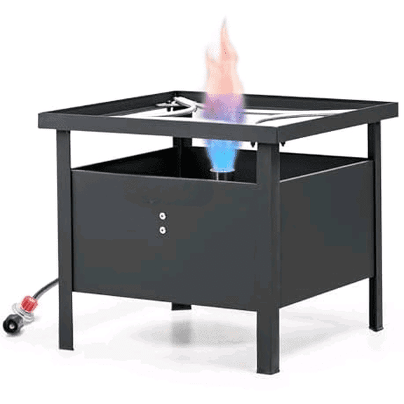 High Pressure Gas Burner, Jet Flame Sprayer for Quick Heating, Outdoor Crawfish Boiler Suitable for Camping, Frying and Boiling, 18.9 * 18.9 * 16.9 inch$$Garden & Patio