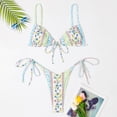thumbnail image 2 of MKLEKYY Trajes De Baño Dama Sexy Bikini 2023 Swimsuit Women Swimwear Push Up Bikini Set Thong Brazilian Bathing Suit Beach Wear, 2 of 3