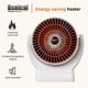 thumbnail image 2 of Quiet Economy Space Heater, Portable Electric Fan Heater, Mini Portable Fan Heater, 800w Fan Heater, Small Space Heater with Desktop Thermostat (white, 2 of 5