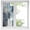 Blue Gray, variant on No Glue Heat Blocking Window Flims, Blue Grey Window Privacy Film Frosted, Abstract Art Oil Painting Modern Geometric Peep-proof Door Windows Tint for Bathroom, Dormitory, 17.7 x 78.7 Inches