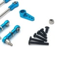 thumbnail image 3 of 1/28 Steering Rod Servo Arm Replacement Upgrade Parts for Wltoys Vehicle Accessory Racing Car Parts , Blue, 3 of 4