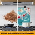 thumbnail image 5 of Fish Stove Top Cover for Home Decoration Kitchen Pad Non-Stick Washable Cooktop Covers Countertop Protector Keep Stove Clean 28"x20", 5 of 7