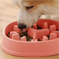thumbnail image 5 of Tazón de alimentación lenta para perros grandes o medianos para detener el asma, tazón de alimentación lenta para perros, tazón ocupado para perros grandes, tablero de alimentación de rompecabeza, 5 of 5