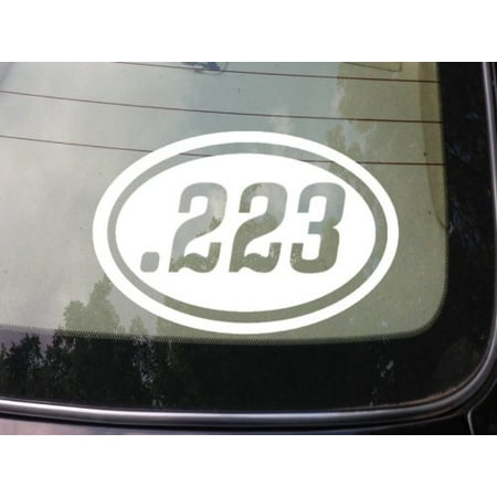 .223 gun decal sticker hunting sticker ar-15 (Best Ar 15 Gun Oil)