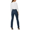 thumbnail image 2 of NYDJ Womens Marilyn Denim Lift Tuck Straight Leg Pants, 2 of 2