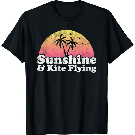 Exquisite and comfortable-Sunshine and Kite Flying T-Shirt