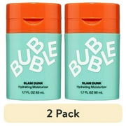(2 packs) Bubble Skincare Slam Dunk Hydrating Face Moisturizer, for Normal to Dry Skin, 1.7 fl oz/ 50mL