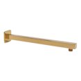 thumbnail image 2 of Stainless Steel Quadrate Shower Arm,Wall Mounted Shower Arm Ceiling Shower Arm Ceiling Shower Head Arm Effortless Installation, 2 of 12