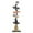 No Light, variant on MInHoues 44 Inch Freestanding Wooden Witch Broom Sign, Non-Lighted Spooky Directional Plaque with Skull Pumpkin Ghost Bat for Indoor Covered Outdoor Porch Yard Halloween Holiday Decor