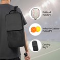 thumbnail image 2 of Pickleball Paddles Set Of 1, Fiberglass Surface, Spring Flowers Floral Print, 1 Paddle, 2 Balls & Bag, 2 of 5
