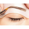 thumbnail image 5 of Women Fashion 4Pcs Eyebrow Shaping Stencil Set Grooming Tools Drawing Card For Dashing Eyebrows, 5 of 5