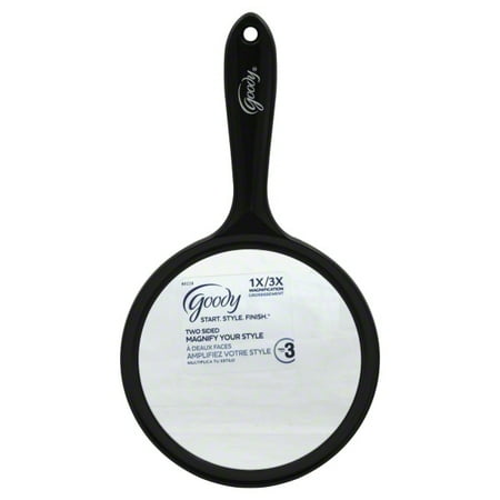 Magnification Mirror Goody Large Two Sided Mirror Styling Mirror & Magnifying Mirror 1 Ct ()