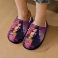 thumbnail image 7 of Kids Slippers Descendants House Slippers Warm Soft Plush Slipper Anti-Slip Winter House Shoes for Boys Girls, 7 of 7
