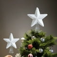 thumbnail image 6 of Hometravel Christmas Tree Topper Star, Five-Point Star Tree Top Decoration, Shining Holiday Party Decor for Home Christmas Tree, 6 of 6